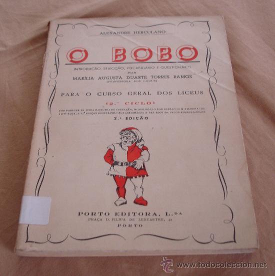 Libros de segunda mano: O BOBO - ALEXANDRE HERCULANO. - Foto 1