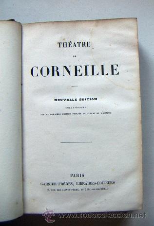 Libros de segunda mano: Theatre de Corneille - Foto 3