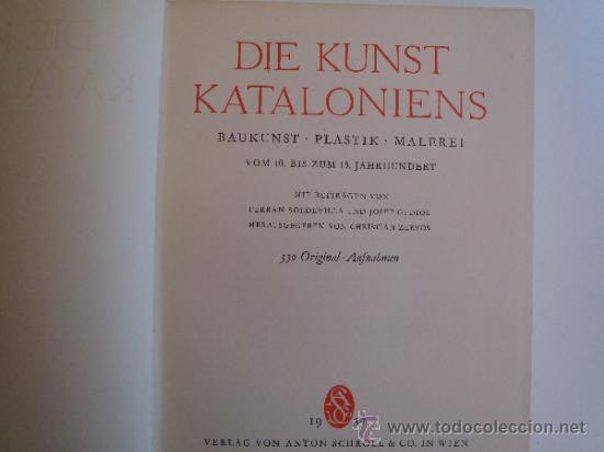 Libros de segunda mano: Die Kunst Kataloniens - Foto 2