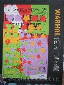 Libros de segunda mano: Cat&aacute;logo de la exposici&oacute;n de Andy Warhol : headlines. - Foto 1