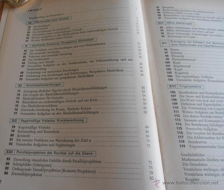 Libros de segunda mano: LAMBACHER SCHWEIZER, GEOMETRIE 2 - Foto 4