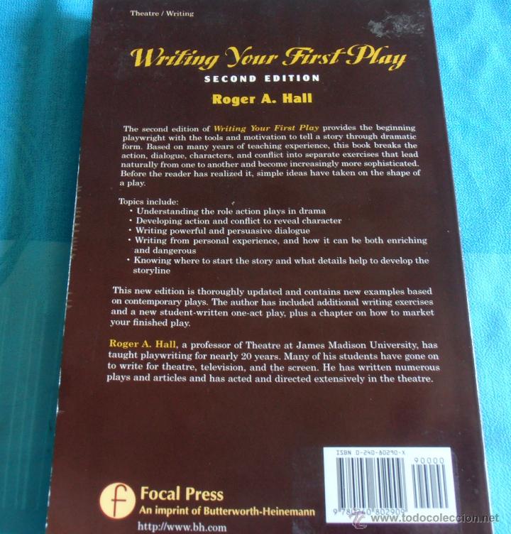 Libros de segunda mano: WRITING YOUR FIRST PLAY, ROGER A. HALL, SECOND EDITION - Foto 2