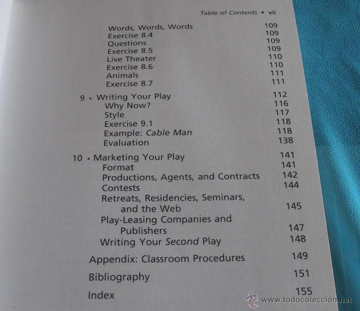 Libros de segunda mano: WRITING YOUR FIRST PLAY, ROGER A. HALL, SECOND EDITION - Foto 7