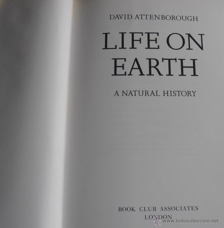 Libros de segunda mano: LIFE ON EARTH, DAVID ATTENBOROUGH - Foto 6
