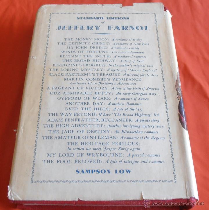 Libros de segunda mano: Black Bartlemys Treasure Jeffery Farnol 1952 - Foto 2