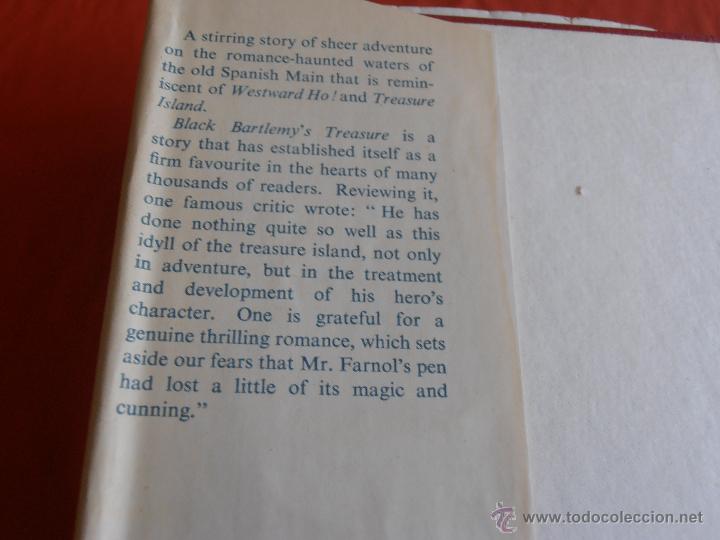 Libros de segunda mano: Black Bartlemys Treasure Jeffery Farnol 1952 - Foto 4