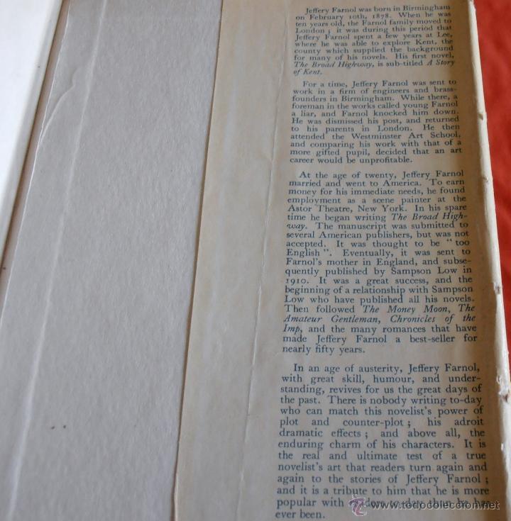 Libros de segunda mano: Black Bartlemys Treasure Jeffery Farnol 1952 - Foto 5