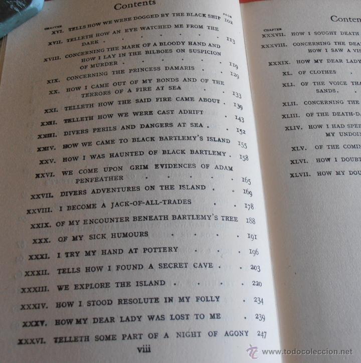 Libros de segunda mano: Black Bartlemys Treasure Jeffery Farnol 1952 - Foto 11