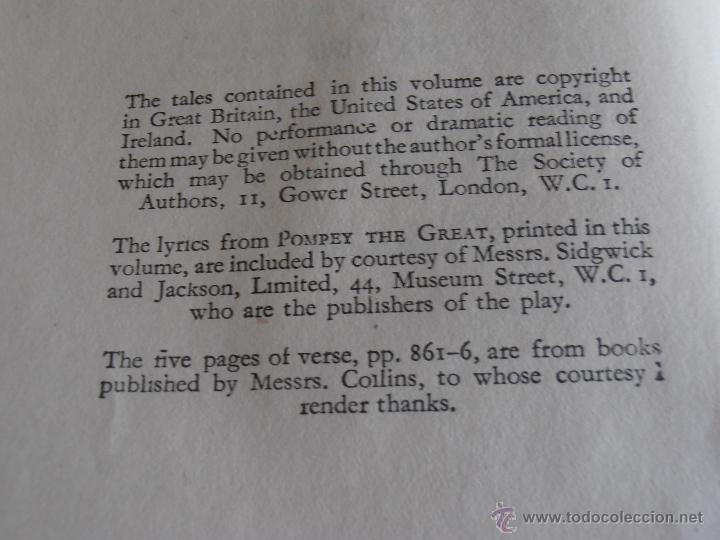 Libros de segunda mano: POEMS BY JOHN MASEFIELD- 1946 - Foto 8