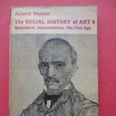 Libros de segunda mano: HAUSER. THE SOCIAL HISTORY OF ART 4