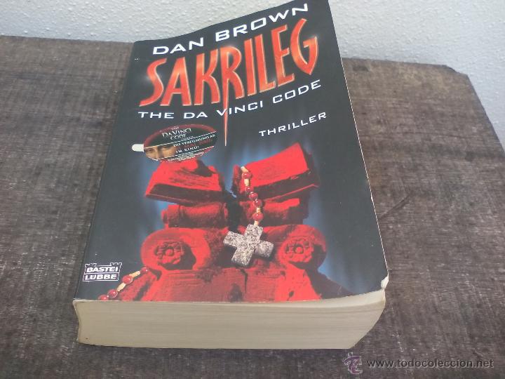 Libros de segunda mano: Dan Brown. Sakrileg. The da Vinci Code. Triller. 2006 - Foto 1
