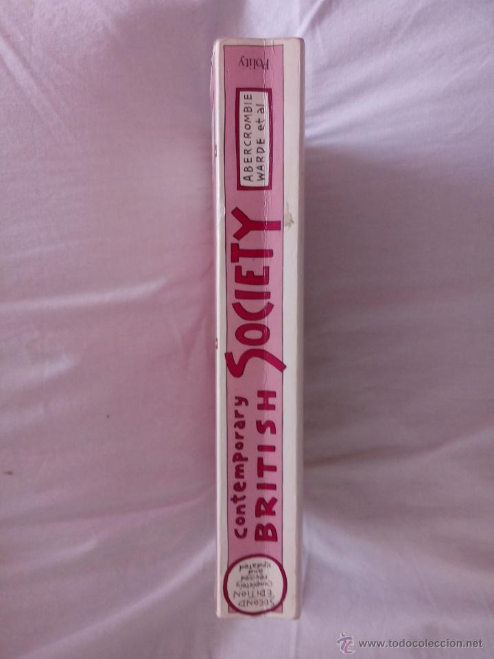Libros de segunda mano: CONTEMPORARY BRITISH SOCIETY. SECOND EDITION. (ABERCROMBIE) - Foto 3