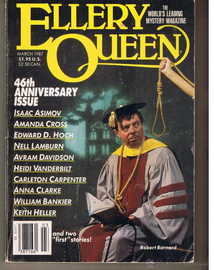 Libros de segunda mano: ELLERY QUEEN. MARCH 1987.  (P/D20) - Foto 1