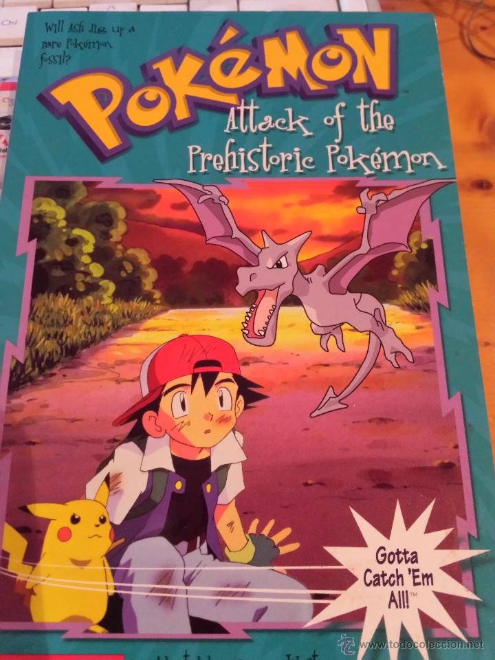 Libros de segunda mano: LIBRO POKEMON POKEMON ATTACK OF THE PREHISTORIE POKEMON