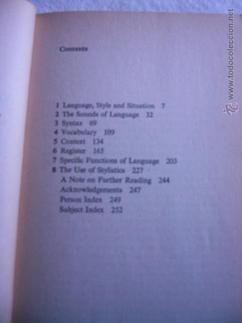 Libros de segunda mano: Stylistics G W Turner - Foto 2