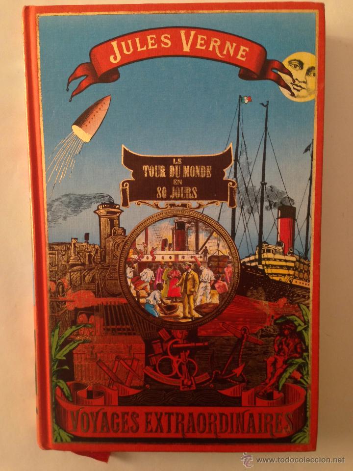 Libri di seconda mano: LE TOUR DU MONDE EN 80 JOURS - JULES VERNE - VOYAGES EXTRAORDINAIRES - 1990