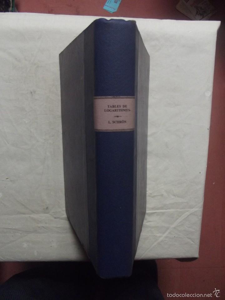 Libros de segunda mano: TABLES DE LOGARITHMES A SEPT DECIMALES - Foto 1