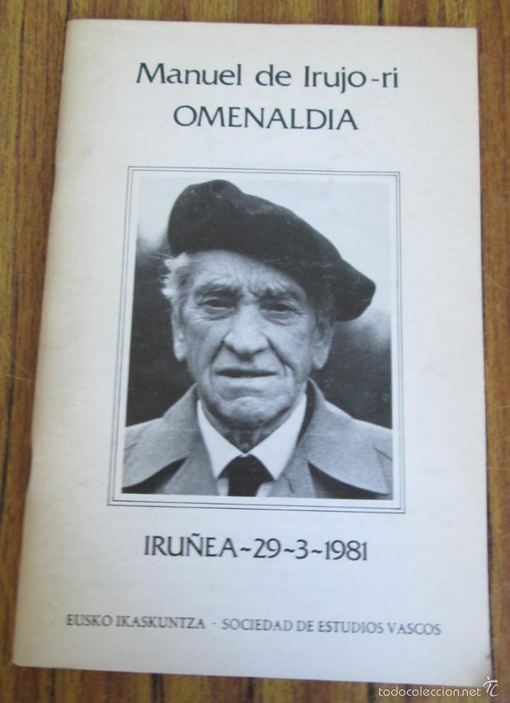 Libros de segunda mano: Manuel de Irujo &ndash; ri -- Omanaldia - Foto 1