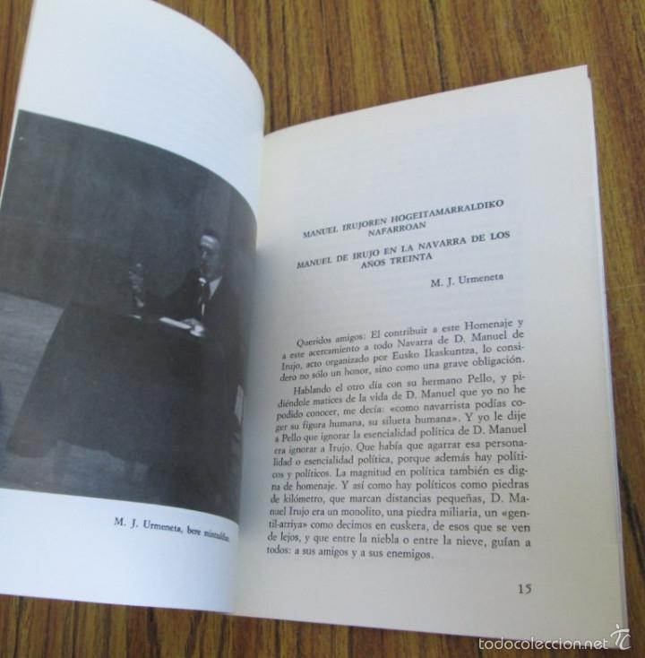 Libros de segunda mano: Manuel de Irujo &ndash; ri -- Omanaldia - Foto 4