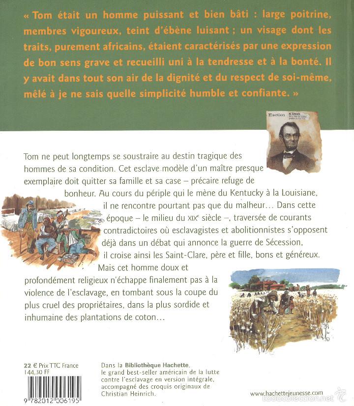 Libros de segunda mano: La case de loncle Tom. Harriet Beecher Stowe - Foto 2