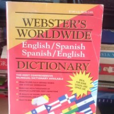 Libros de segunda mano: WEBSTER´S WORLDWIDE ENGLISH - SPANISH -- SPANISH - ENGLISH DICTIONARY