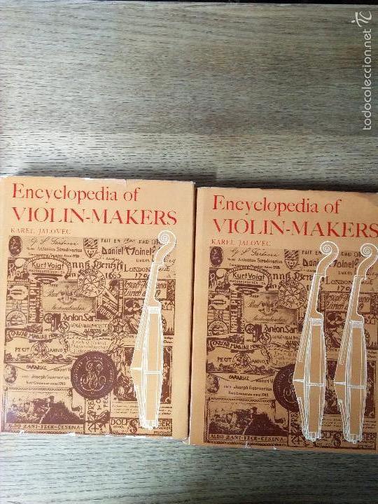 Libros de segunda mano: ENCYCLOPEDIA OF VIOLIN MARKERS - KAREL JALOVEC