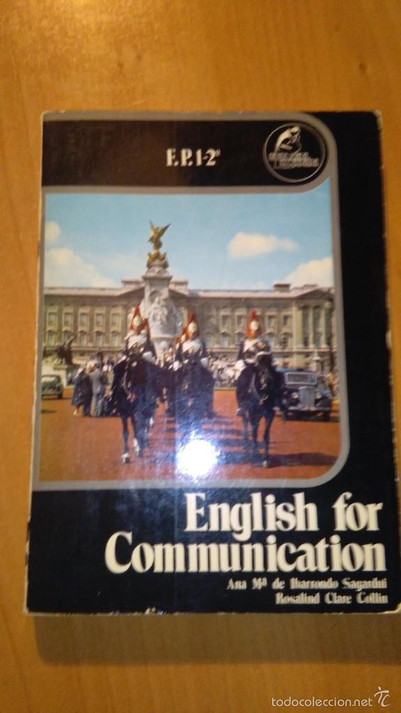 Libros de segunda mano: ENGLISH FOR COM MUNICATION-- E. P. 1-2 - Foto 1