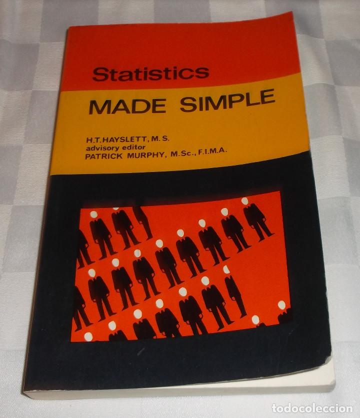 Libros de segunda mano: statistics  made simple  mayo 1971  ingles - Foto 1