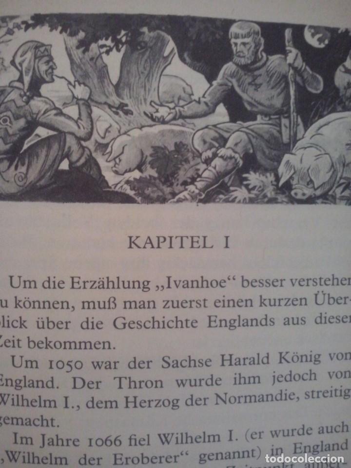 Libros de segunda mano: IVANHOE DE WALTER SCOTT EDICION EN ALEMAN - Foto 3