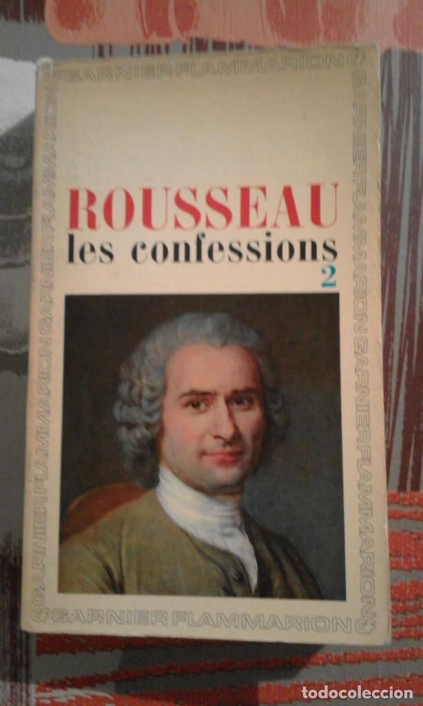 Libros de segunda mano: Les confessions 2 - Rousseau - en franc&eacute;s - Foto 1