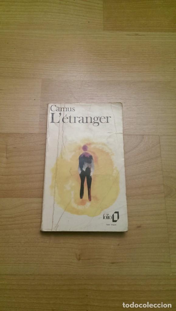 Libros de segunda mano: LIBRO &laquo;L&Eacute;TRANGER&raquo; ALBERT CAMUS EDITORIAL FOLIO - Foto 1