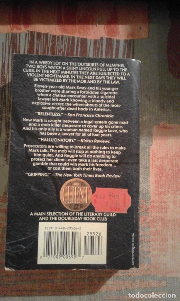 Libros de segunda mano: The client - John Grisham - en ingl&eacute;s - Foto 2