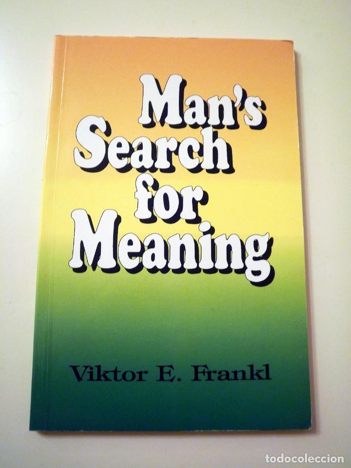 Libros de segunda mano: Mans Search for Meaning (Viktor E. Frankl) LIBRO EN INGL&Eacute;S - Foto 1