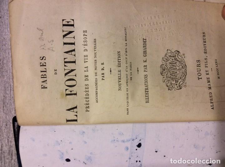 Libros de segunda mano: Fables - Lafontaine - Foto 2