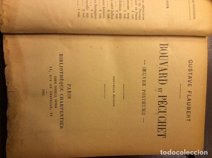 Libros de segunda mano: Bouvard et P&eacute;cuchet - Flaubert (obra p&oacute;stuma) - Foto 2