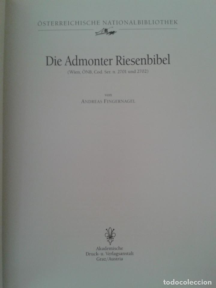 Libros de segunda mano: DIE ADMONTER RIESENBIBEL - Foto 2
