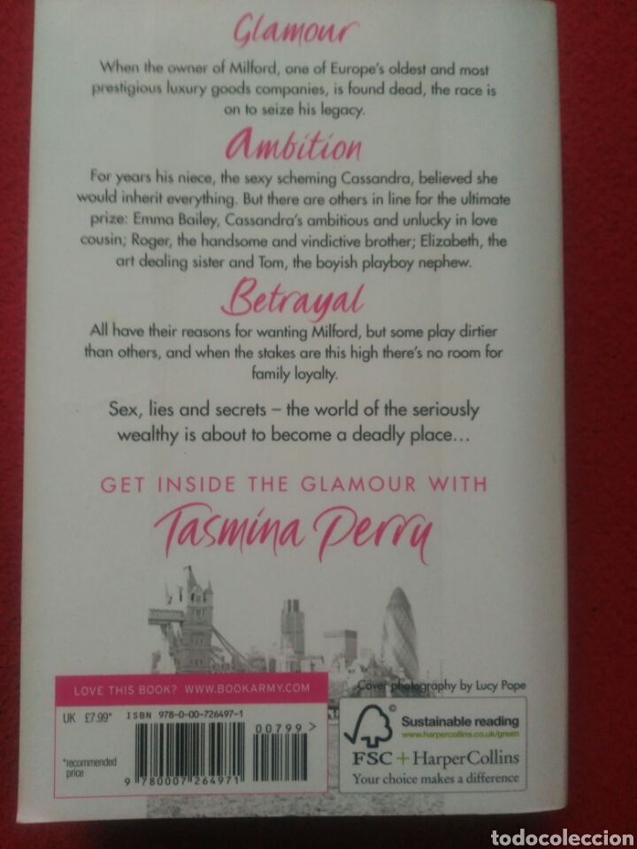 Libros de segunda mano: Tasmina Perry. Guilty pleasure. - Foto 2