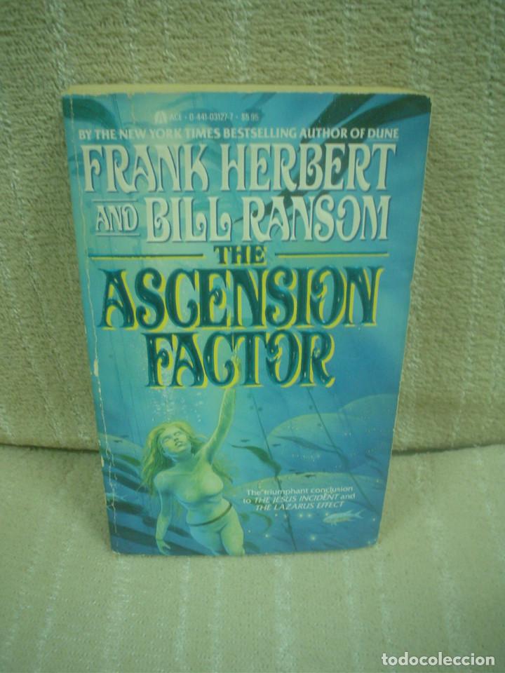 Libros de segunda mano: FRANK HERBERT, BILL RANSOM - THE ASCENSION FACTOR