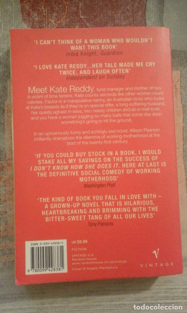 Libros de segunda mano: I dont know how she does it - Allison Pearson - en ingl&eacute;s - Foto 2