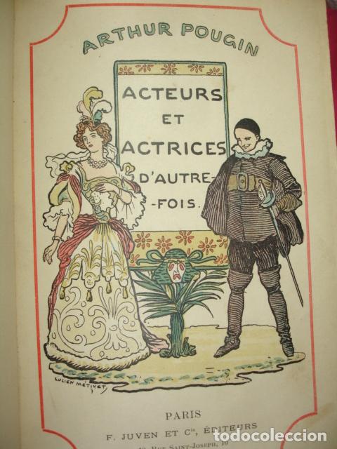 Libros de segunda mano: POUGIN.- Acteurs et actrices d&acute;autrefois (Paris) - Foto 6
