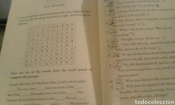Libros de segunda mano: The elephant man - Tim Vicary - con CD - en ingl&eacute;s - Foto 6