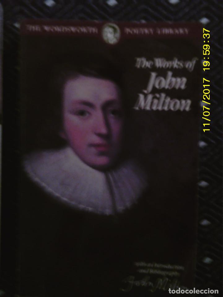 Libros de segunda mano: LIBRO N&ordm; 1190 THE WORKS OF JOHN MILTON,