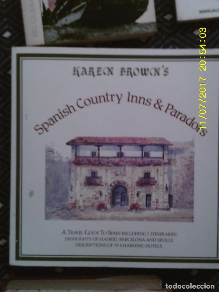 Libros de segunda mano: LIBRO N&ordm; 1194 SPANISH CONTRY INNS AND PARADORS DE KAREN BROWNS