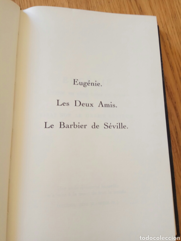 Libros de segunda mano: Beaumarchais th&eacute;atre - Foto 3