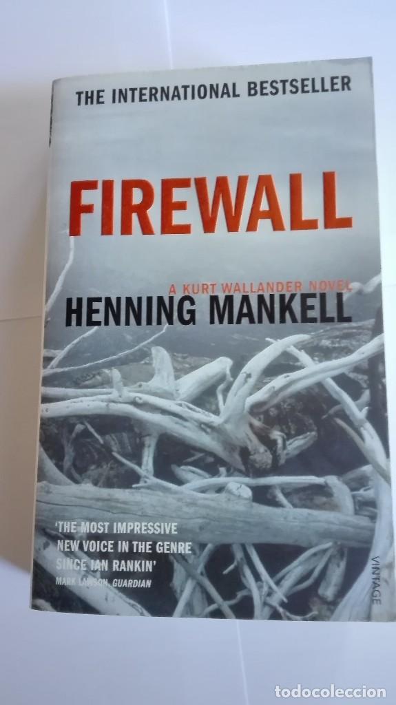 Libros de segunda mano: Firewall Henning Mankell en ingl&eacute;s - Foto 1