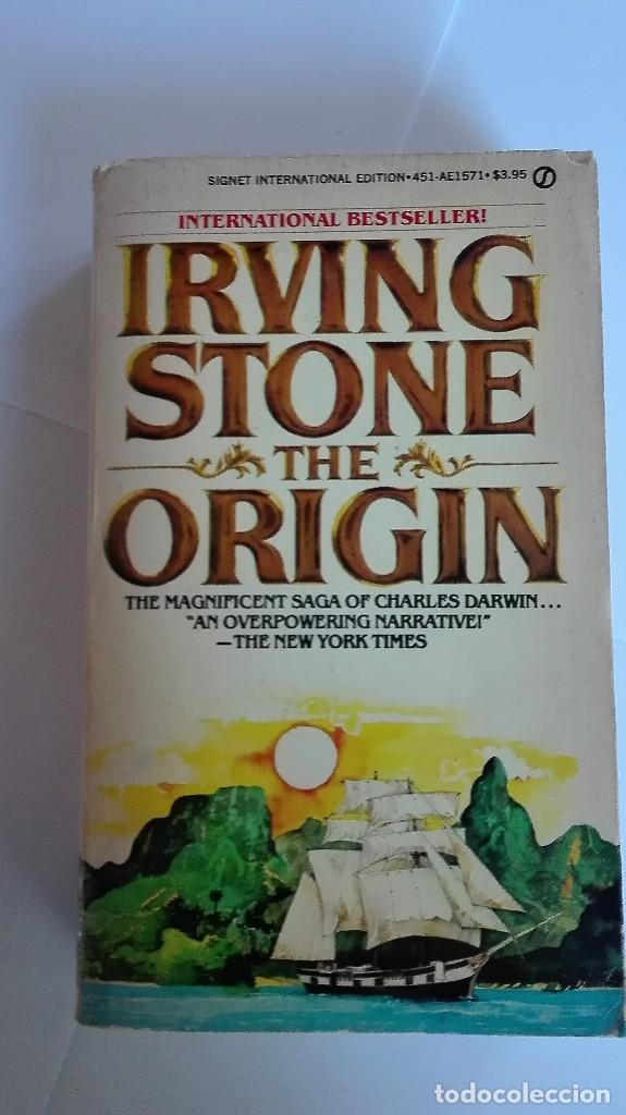 Libros de segunda mano: The Origin Irving Stone  en ingl&eacute;s - Foto 1
