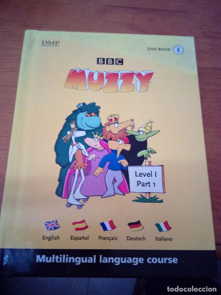 Libros de segunda mano: BBC. MUZZY. LIBRO CON DVD. MULTILINGUAL LANGUAGE COURSE... EST23B4 - Foto 1