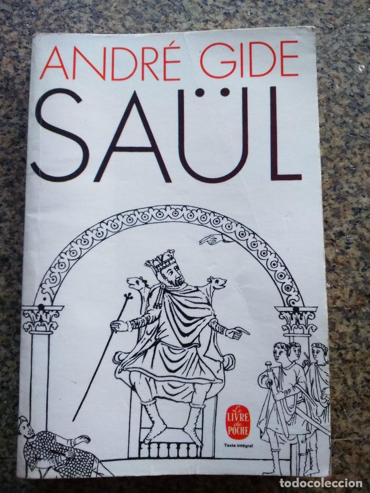 Libros de segunda mano: SAUL -- ANDRE GIDE -- EN FRANCES -- - Foto 1