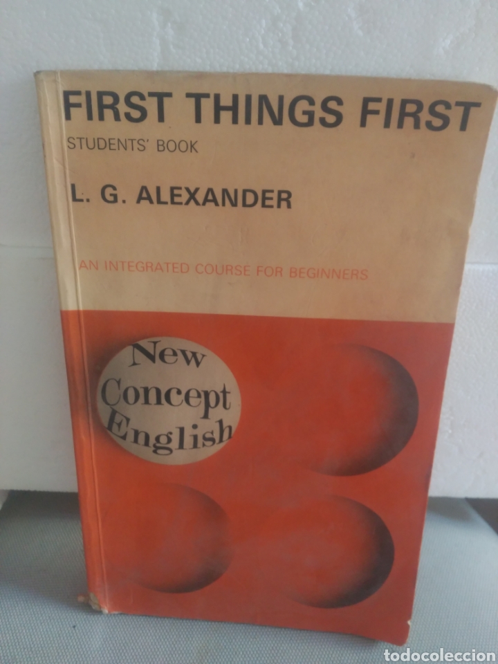 Libros de segunda mano: First things first. L G Alexander - Foto 1