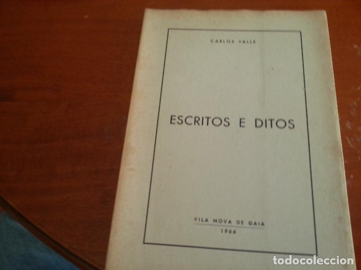 Libros de segunda mano: Escritos e Ditos - CARLOS VALLE - N 2 - Foto 1